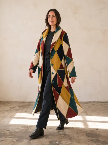 The same coat in a new pose
