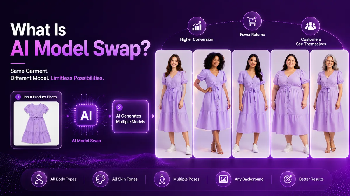 What Is AI Model Swap? The Complete Guide for Ecommerce Brands in 2026